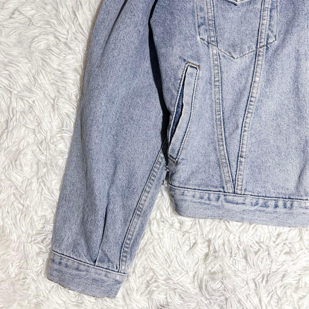 Schott NYC デニムジャケット XL 大きいサイズ 00s 短丈 ワイド