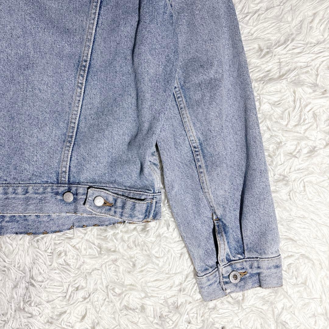 Schott NYC デニムジャケット XL 大きいサイズ 00s 短丈 ワイド