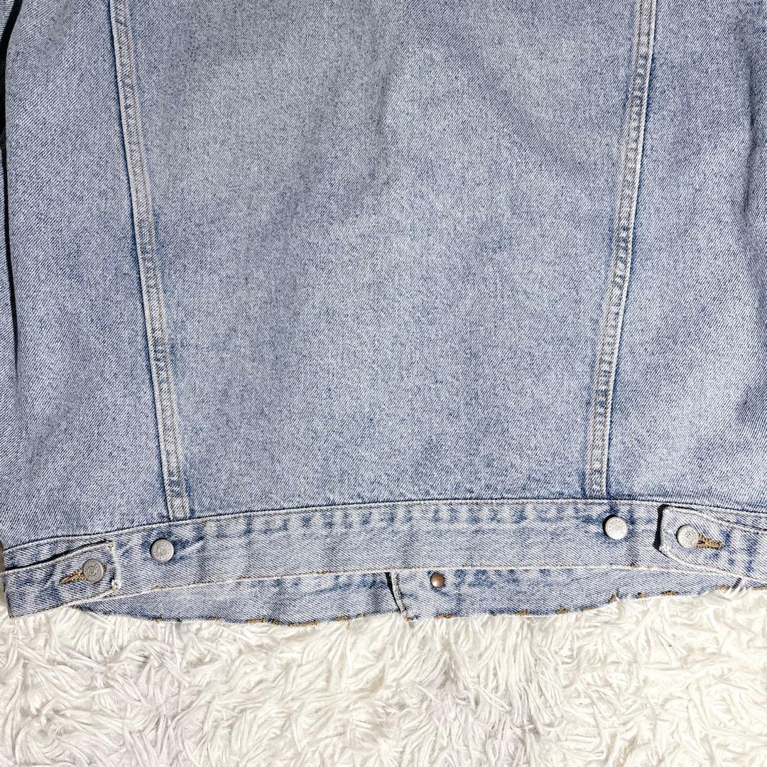 Schott NYC デニムジャケット XL 大きいサイズ 00s 短丈 ワイド