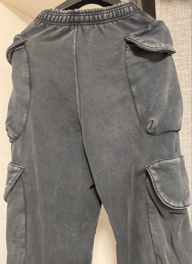 entire studio ヘビースウェット カーゴ パンツ
