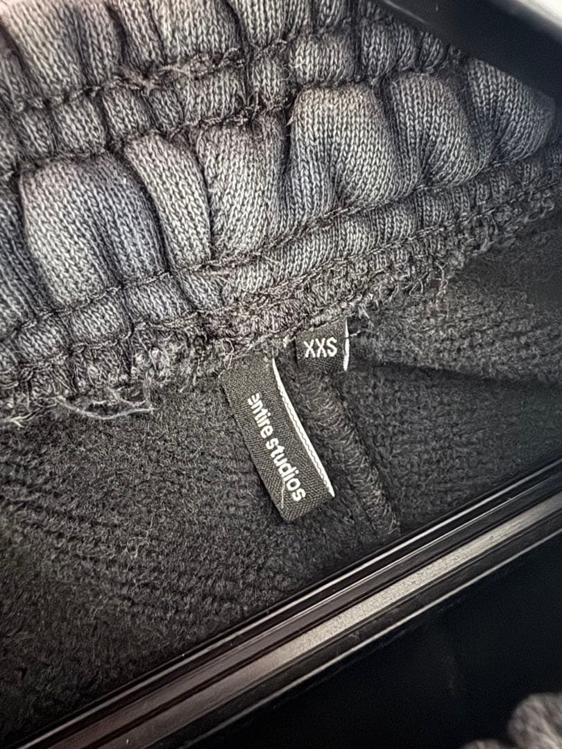 entire studio ヘビースウェット カーゴ パンツ