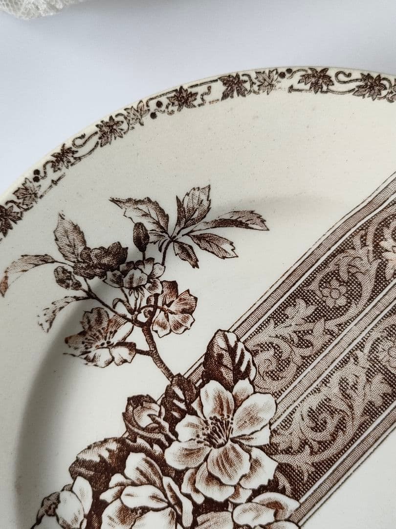 希少　美品　エミールブルジョワ　マロン　コンポティエ　フランスアンティーク