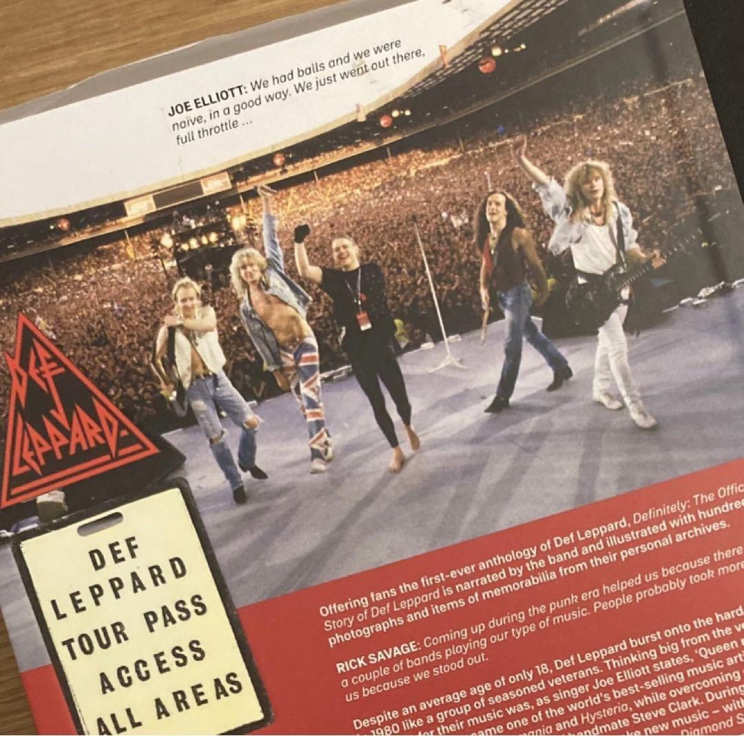 【直筆サイン本‼︎】DEFINITELY デフレパード DEF LEPPARD