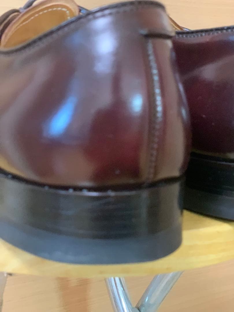 最終価格‼️美品‼️ ALDEN 54321 Vチップ　コードバン バーガンディー