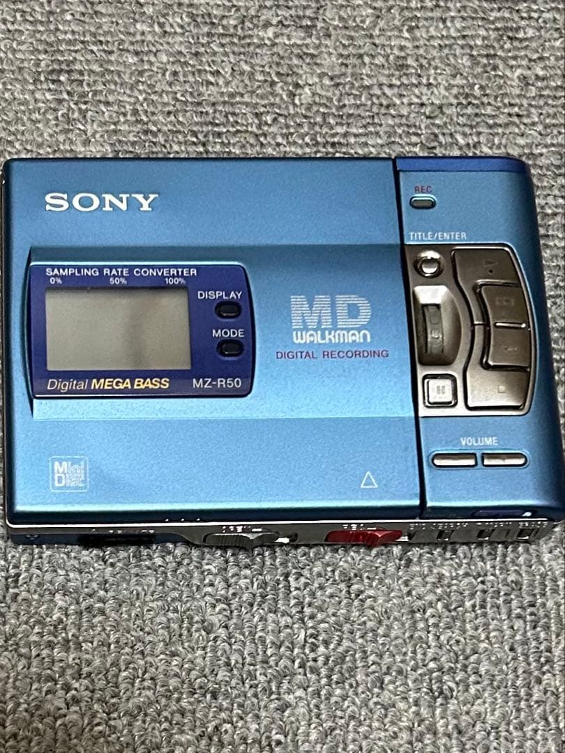 SONY MZ-R50 ポータブルMDプレーヤー おまけ付き