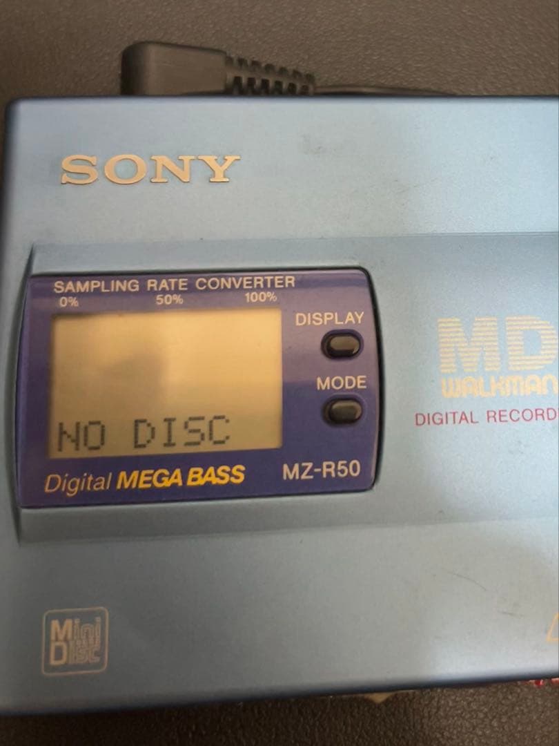 SONY MZ-R50 ポータブルMDプレーヤー おまけ付き