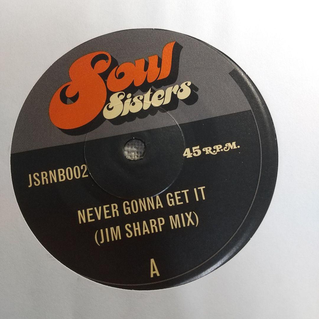 7ep●JIM SHARP NEVER GONNA GET IT Q-Tip