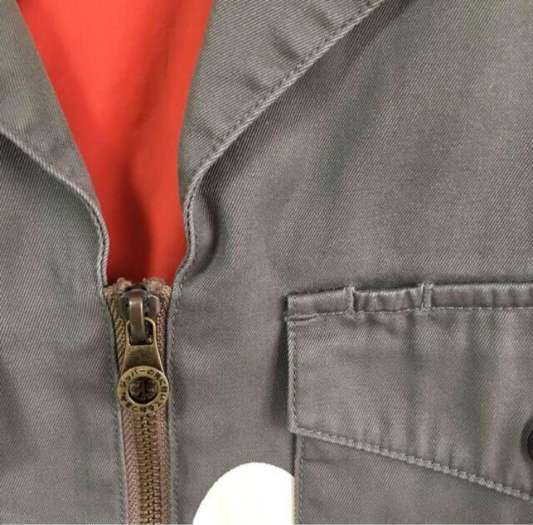 CUNE ウサギプリントジャケット カーキ テープジップジャケット キューン