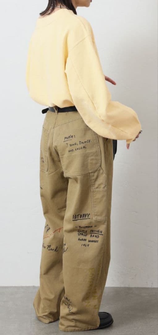 ★別注【PAYDAY】★大人気★プリントペインターパンツ☆ジャーナル☆