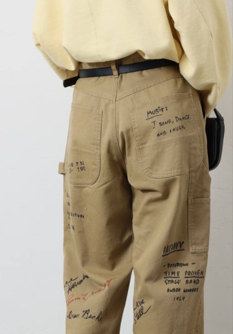 ★別注【PAYDAY】★大人気★プリントペインターパンツ☆ジャーナル☆