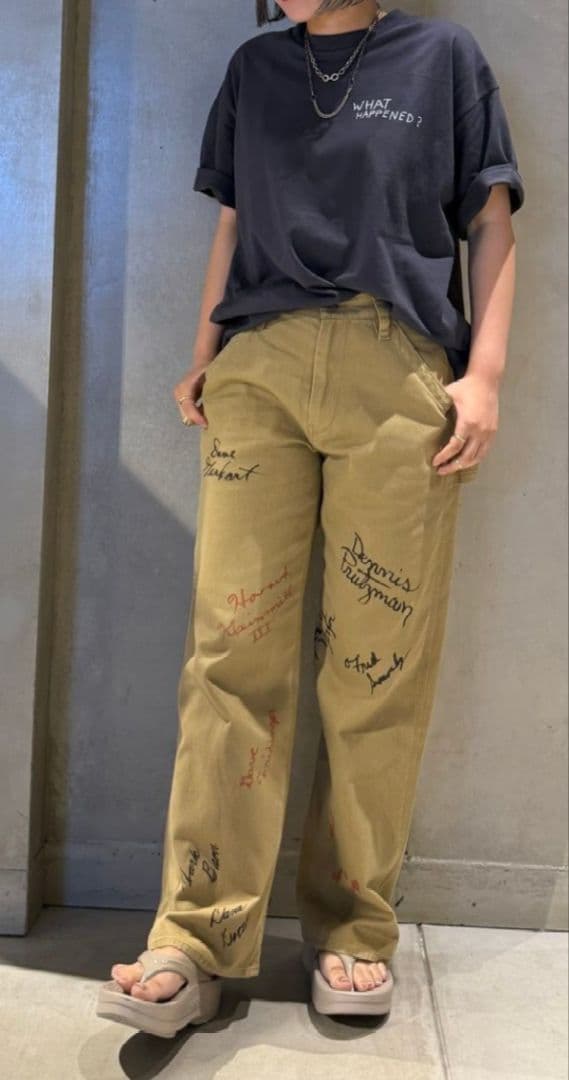 ★別注【PAYDAY】★大人気★プリントペインターパンツ☆ジャーナル☆