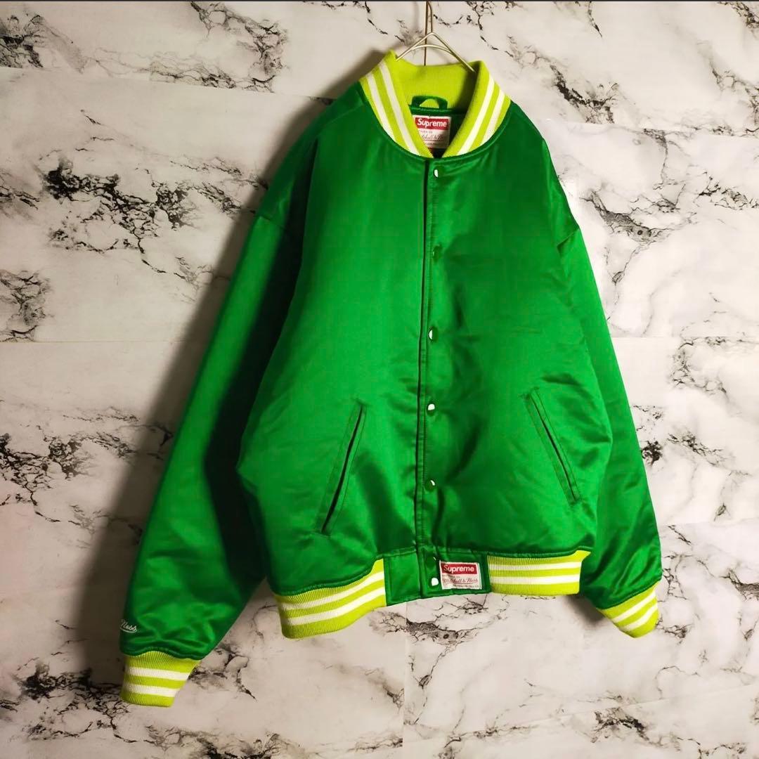 Supreme グリーン スタジャン