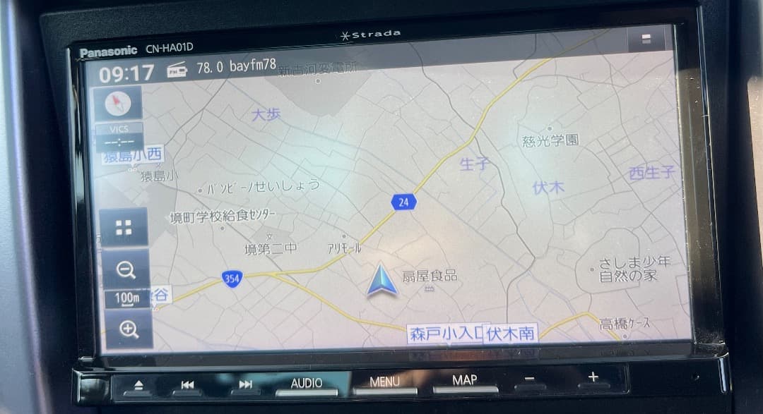 Panasonic CN-HA01D カーナビ2023年