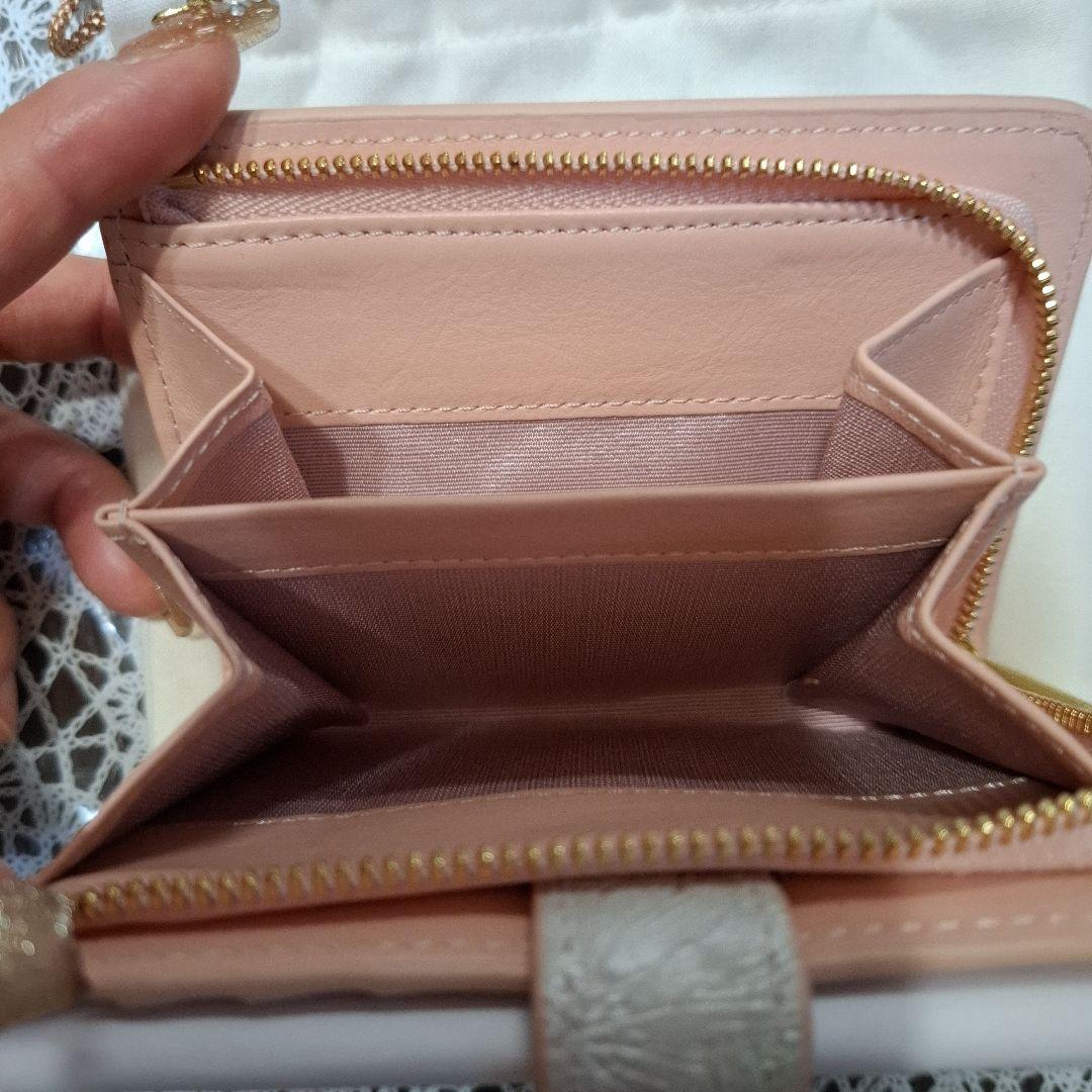 AETHER 花柄 二つ折り財布