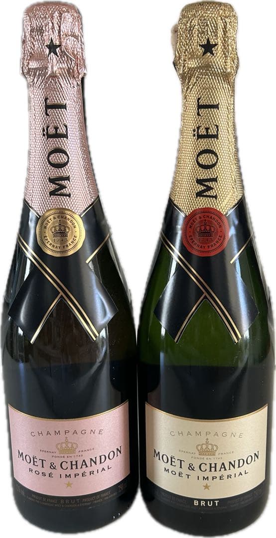 モエ　ロゼ　MOET＆CHANDON シャンパン 2本セット750ml ワイン