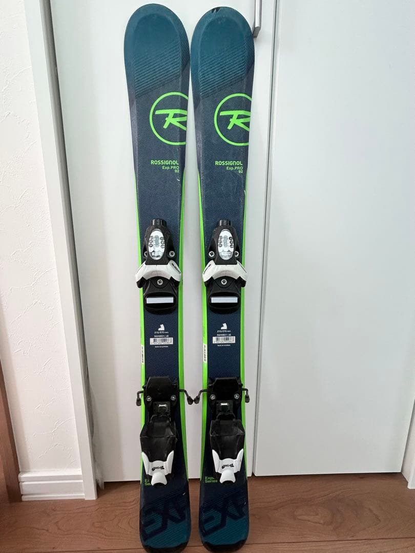 ROSSIGNOL Exp.PRO 92 スキー板 バインディング付き　子ども