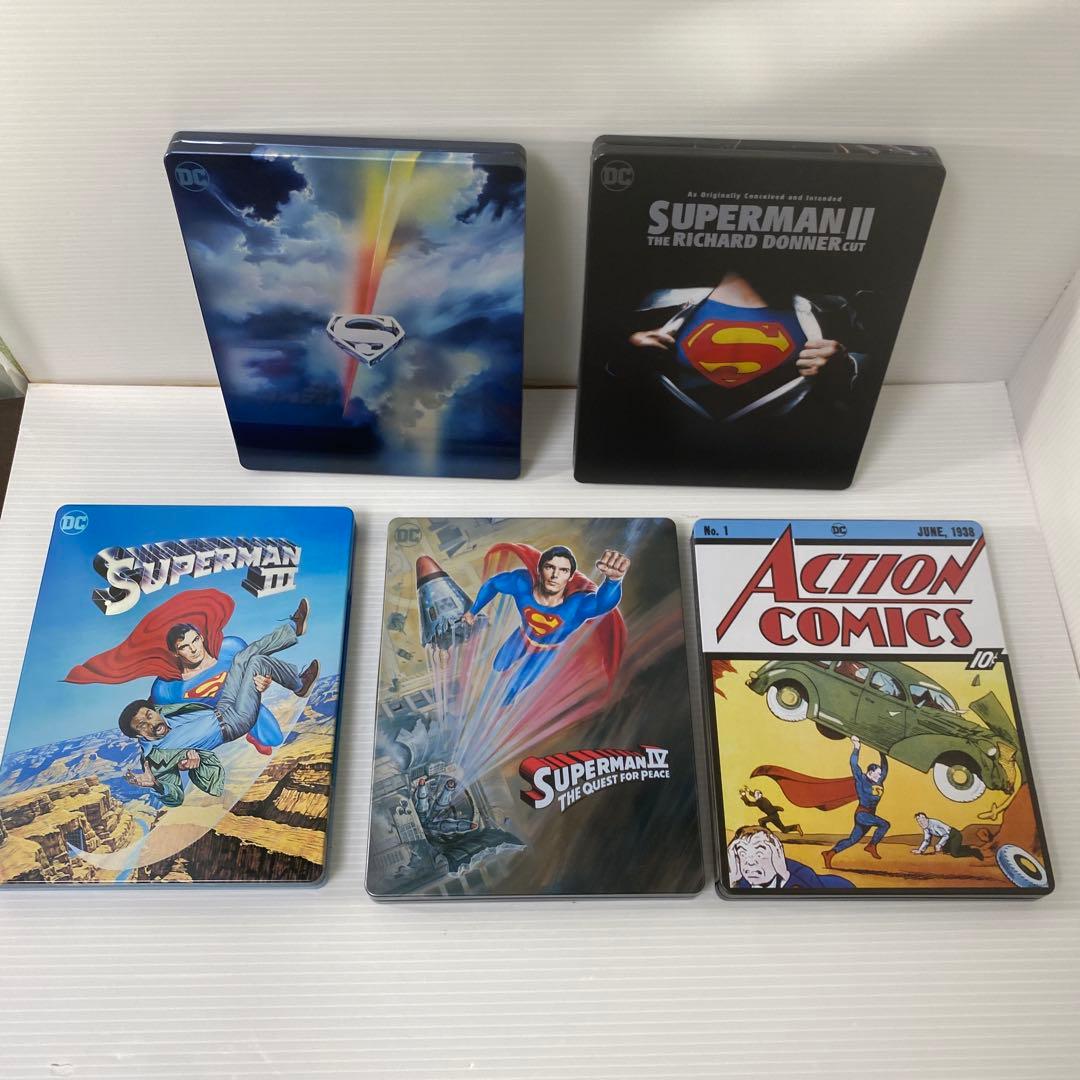スーパーマン 5-Film コレクション メタルケース&スチールブック仕様 4…