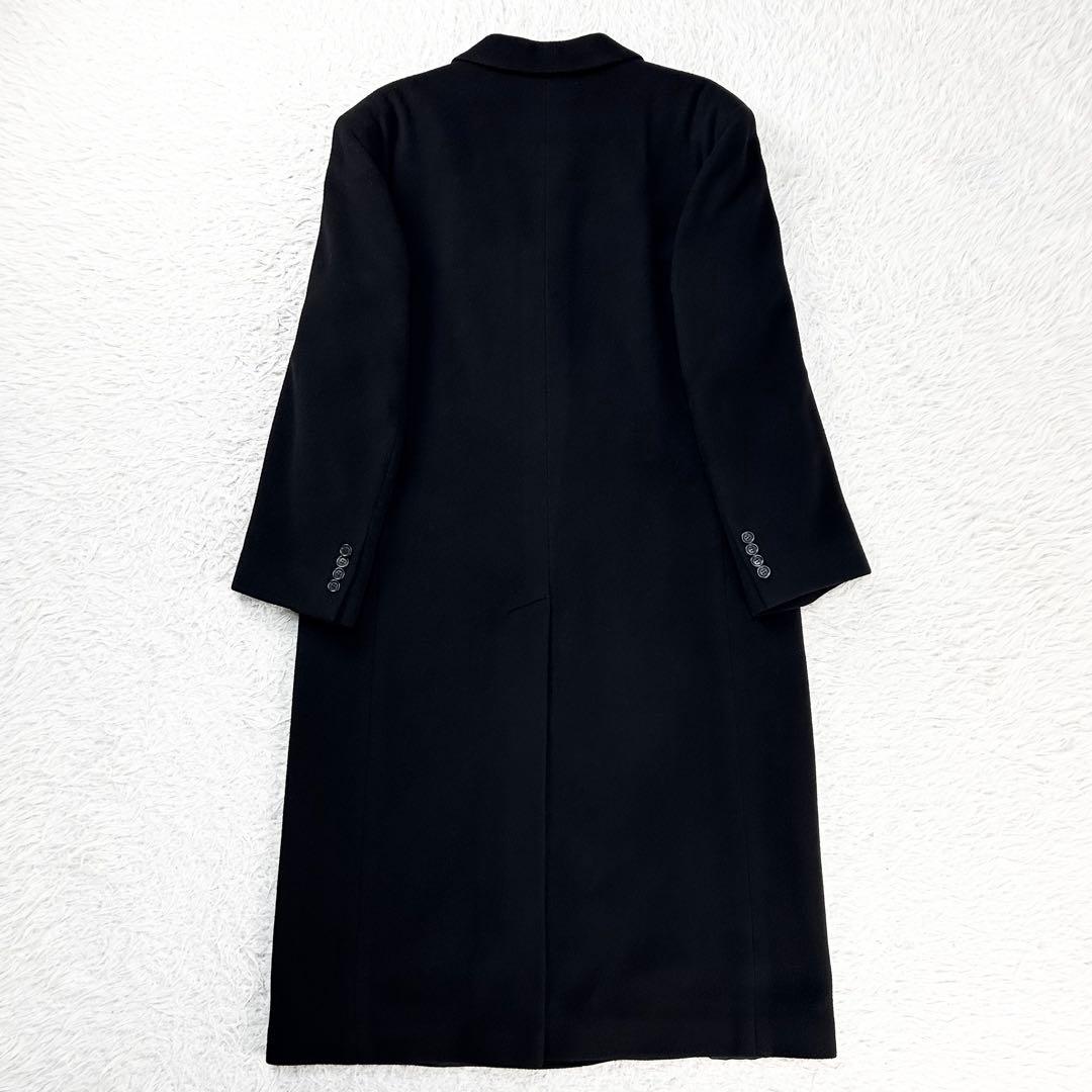 極美品 カシミヤ混 イタリア製 ロング ブルックスブラザーズ チェスターコート