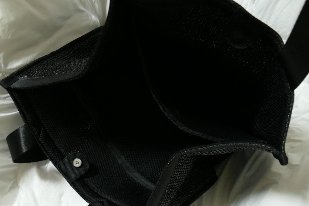 ★春夏★ダンスウィズドラゴン★雑材メッシュトートバッグ★BK