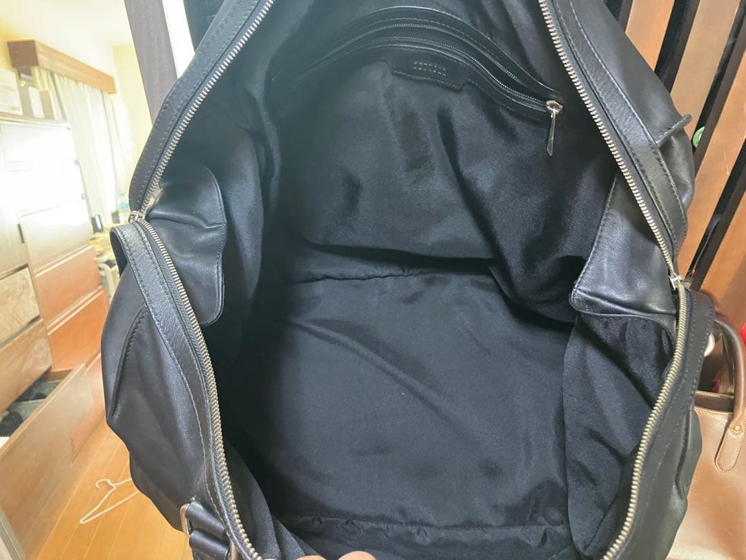 S*S様 美品　大容量　バーニーズニューヨーク　レザーボストンバッグ　2way