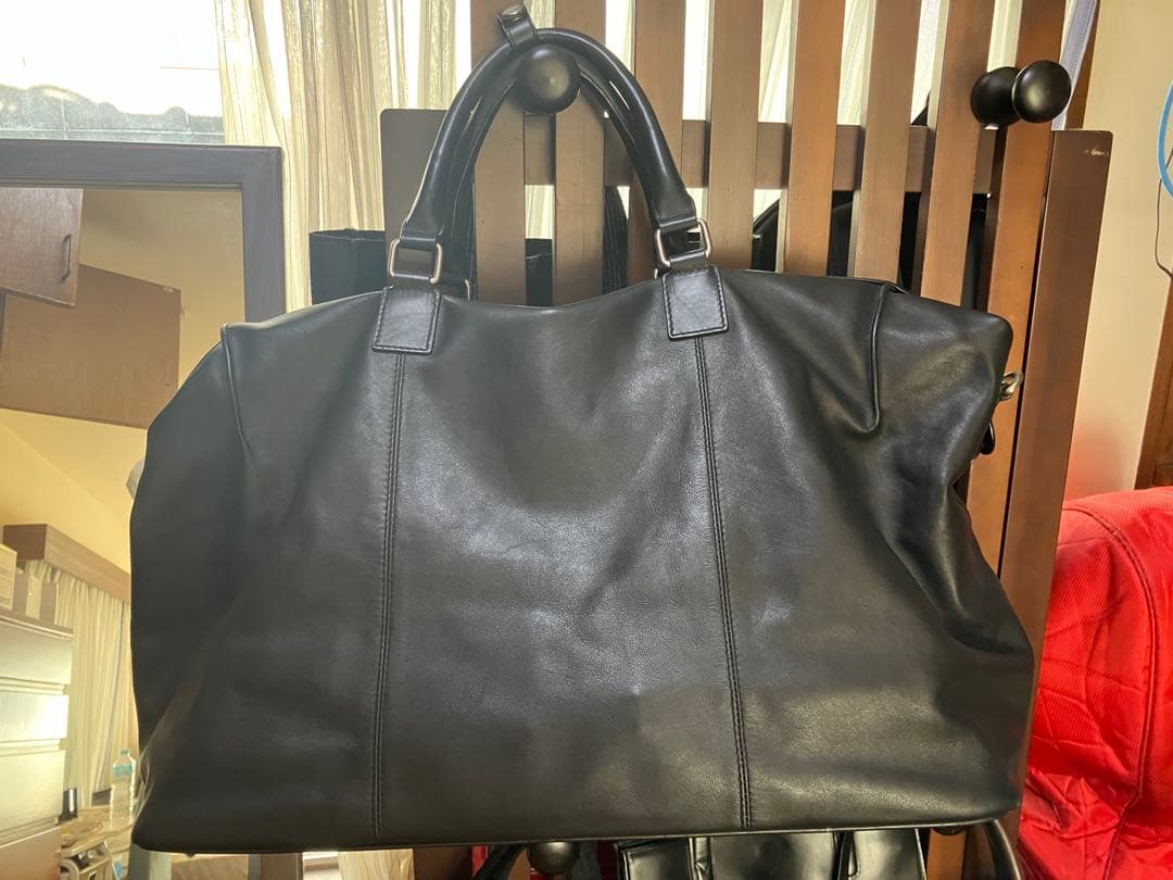 S*S様 美品　大容量　バーニーズニューヨーク　レザーボストンバッグ　2way