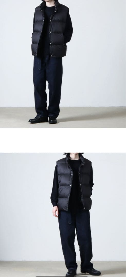 COMOLI ダウンベスト 23AW size3