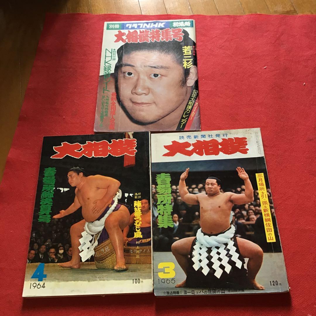 相撲雑誌 全14冊　　昭和 古書　　バラ売り可