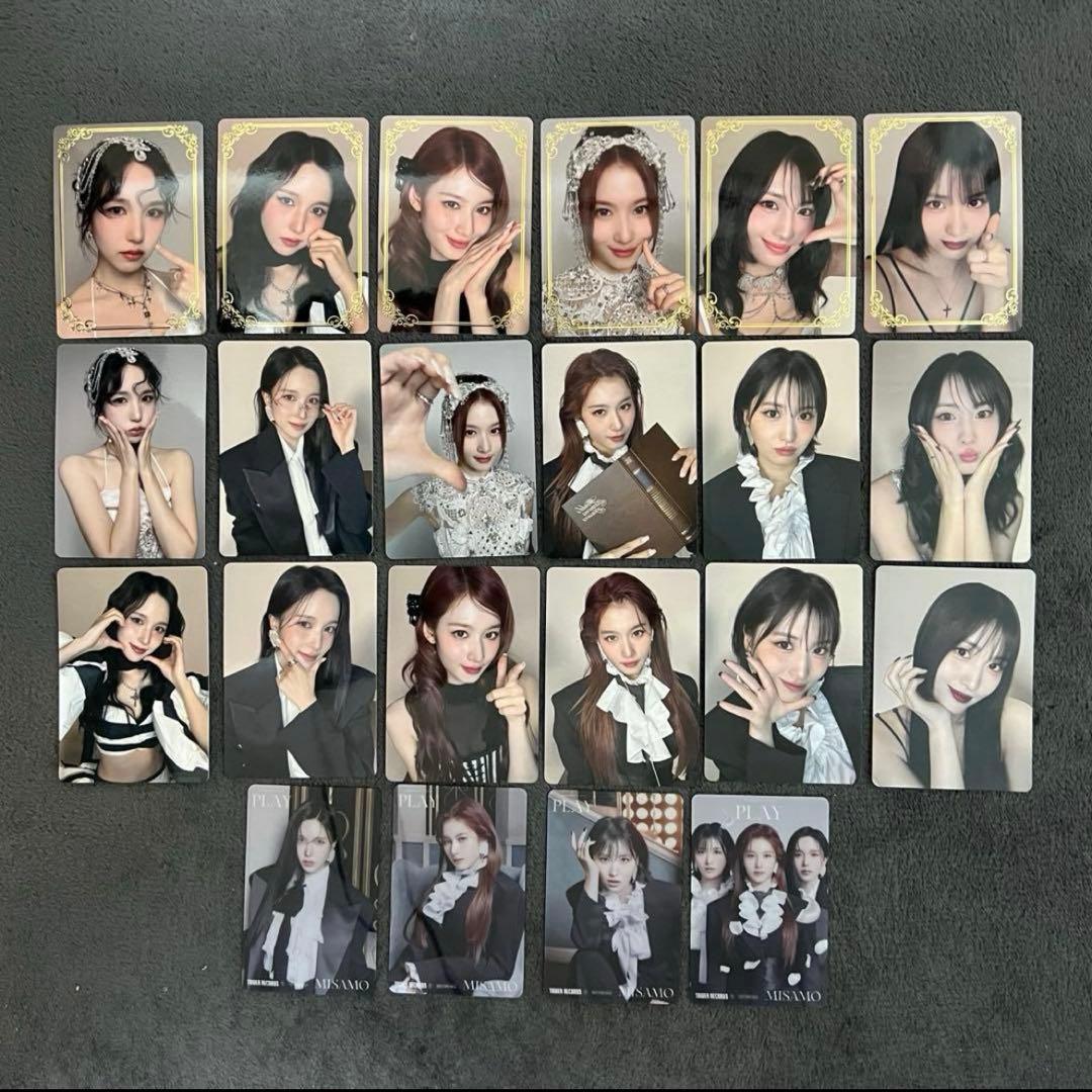 ラキドロ トレカ コンプ　箔押し仕様 TWICE MISAMO PLAY