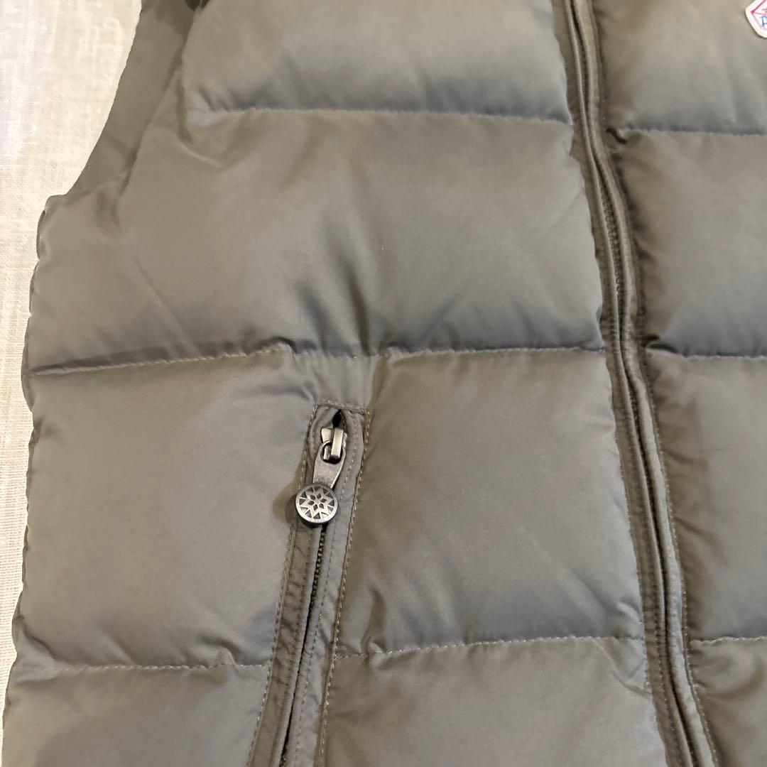 PYRENEX Heritage ダウンベスト XS カーキ