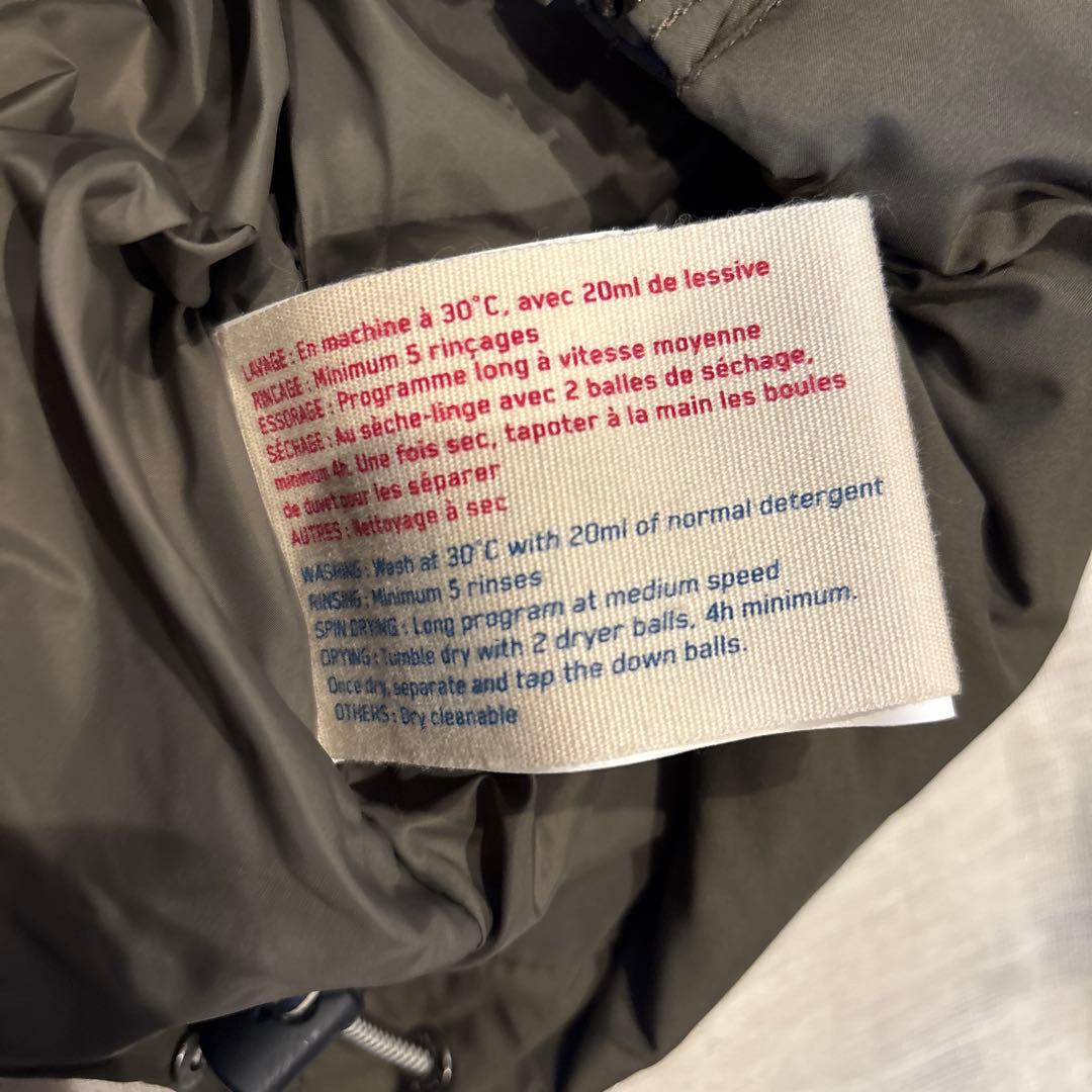 PYRENEX Heritage ダウンベスト XS カーキ