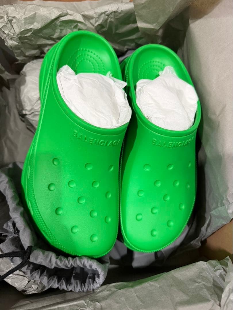 靴 BALENCIAGA CROCS MULE 39