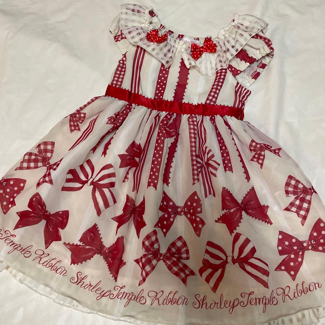 シャーリーテンプル　ジャンスカ100 ベレー帽54センチ