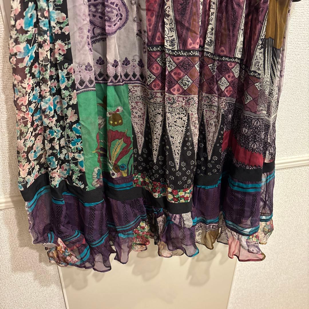 tokko☆ETRO マルチカラー ワンピース 42