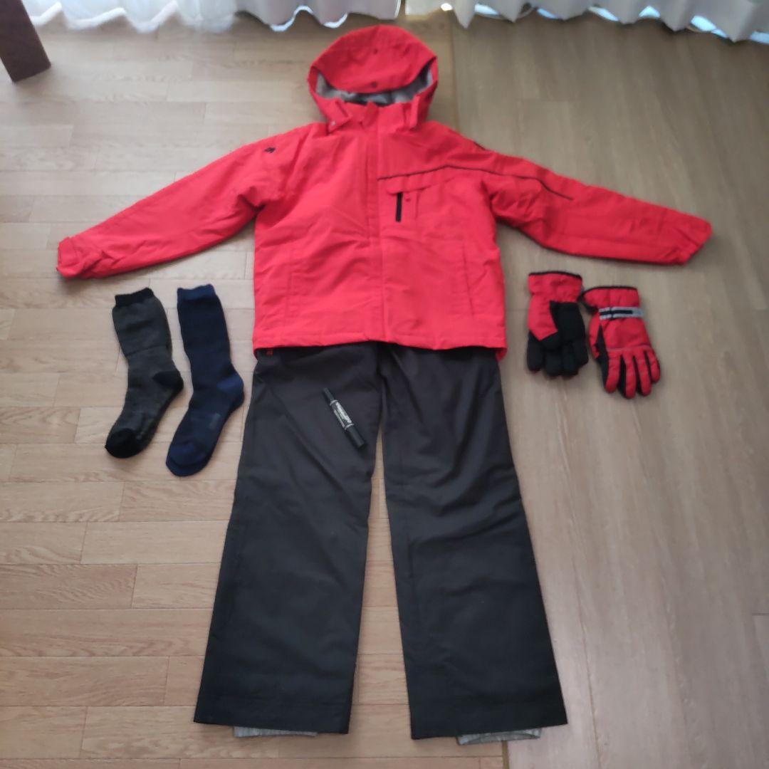 【期限付百合】【サイズ調整アジャスター付！】ユニセックススキーウエアセット