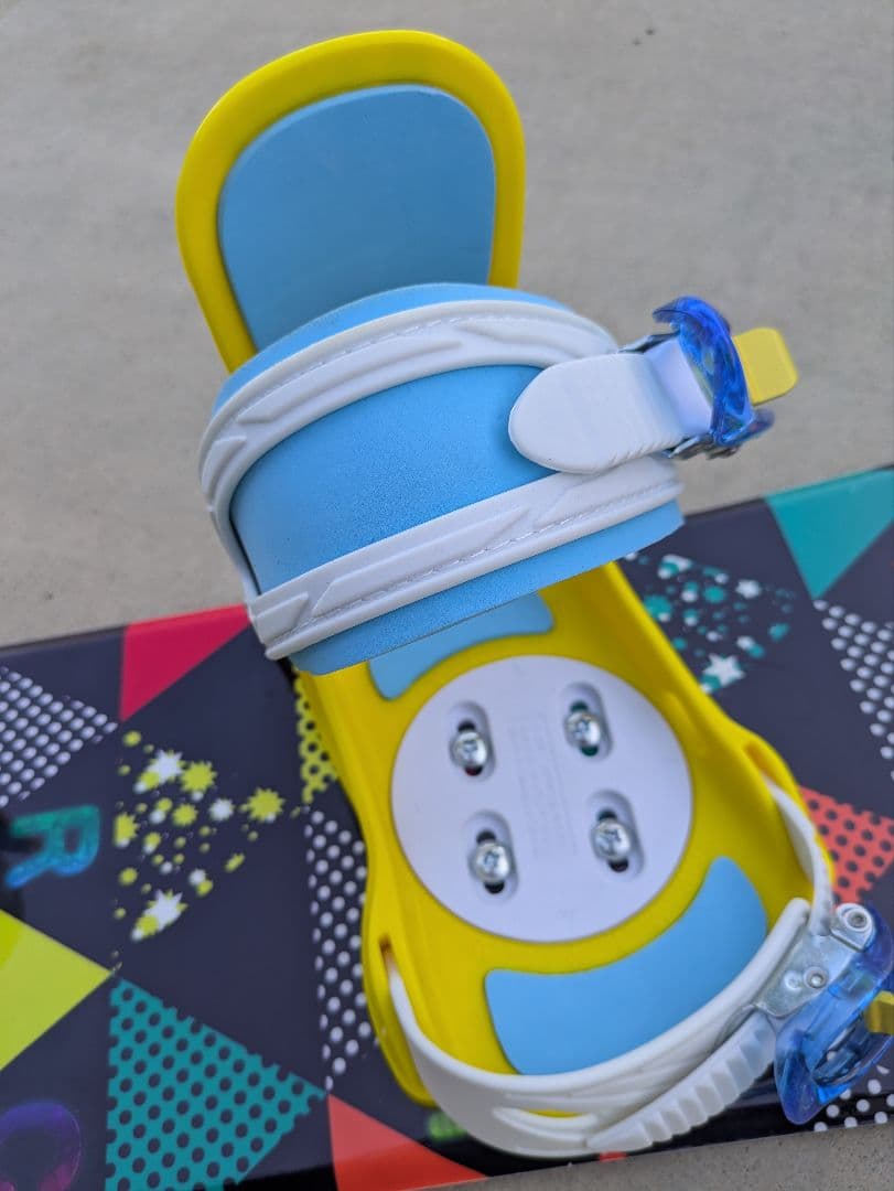 ゆ*う様 IGNIOイグニオ キッズスノボードスノボービンディングセット　サイズ