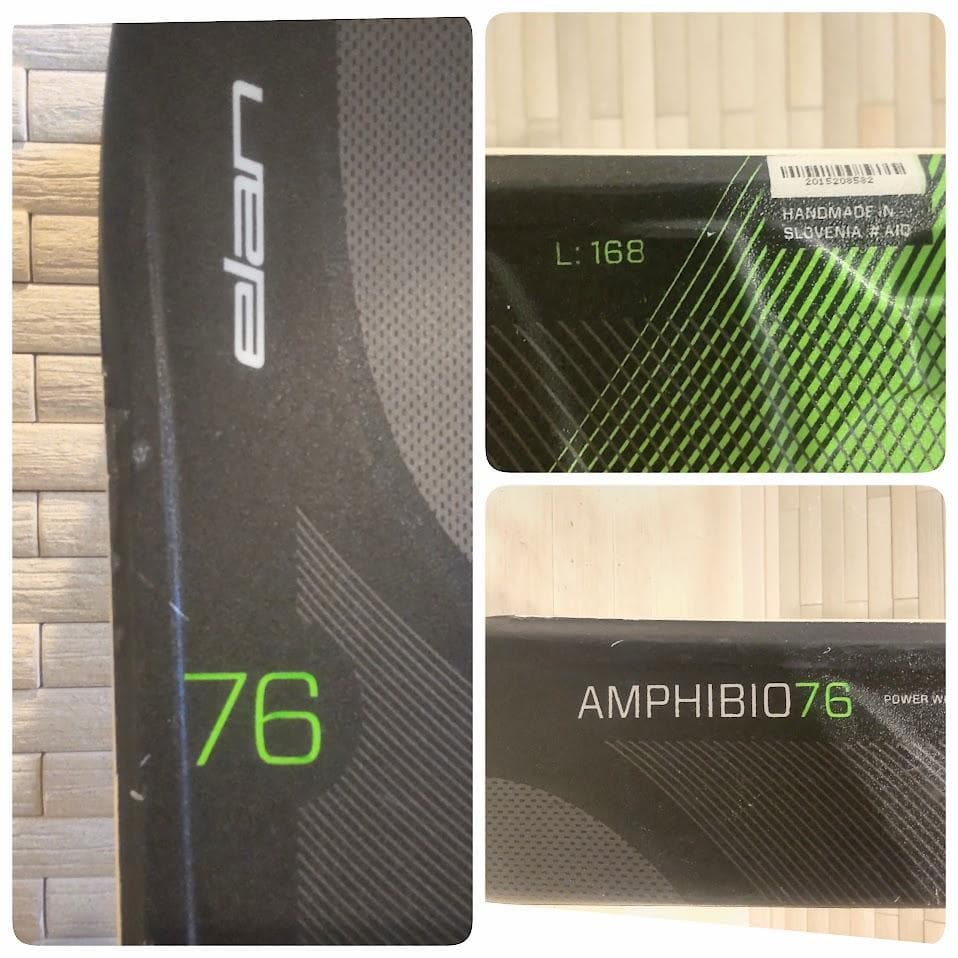 elan AMPHIBIO76 168cm ビンディング elan EL10