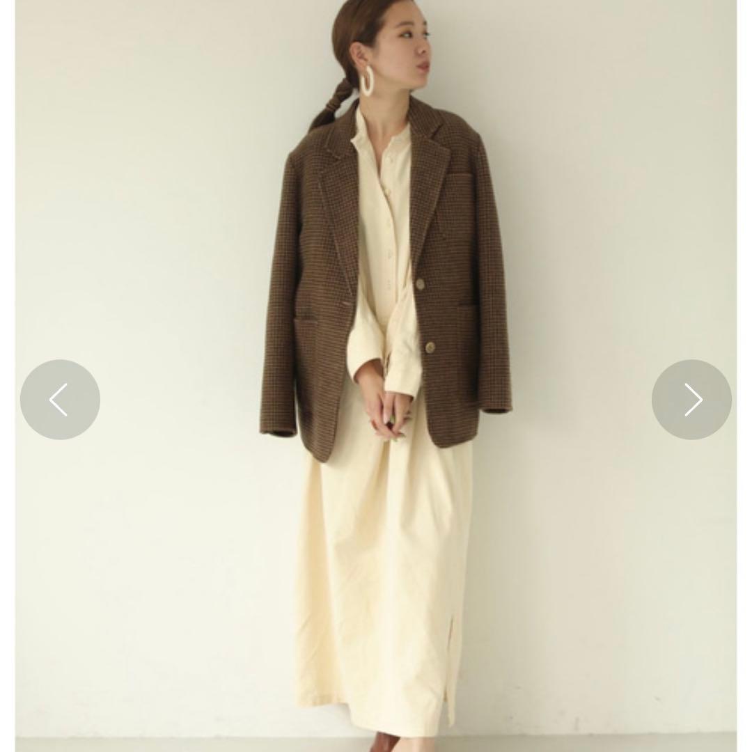 TODAYFUL ウールチェックジャケット　38
