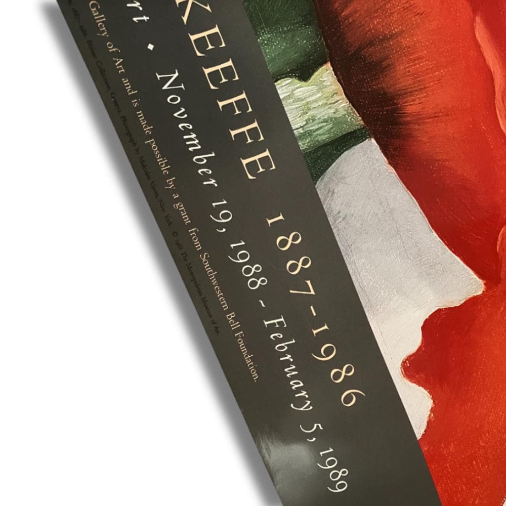 ジョージア・オキーフ ポスター 「Red Poppy」