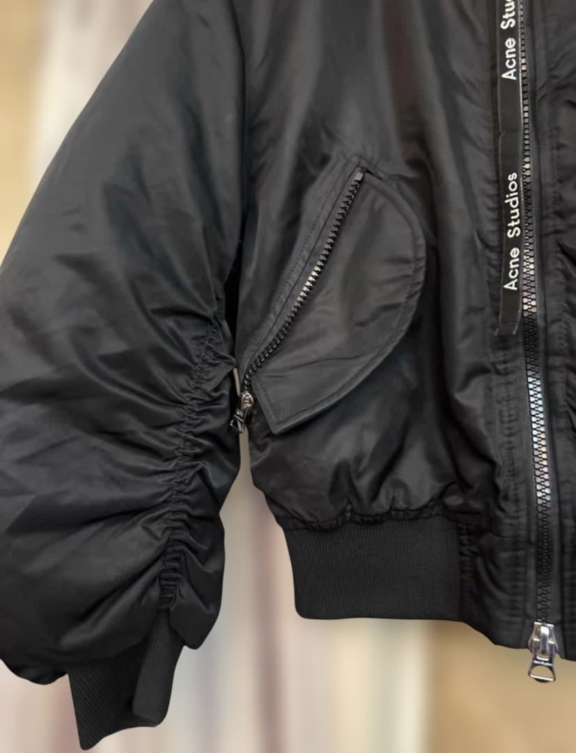 Acne Studios ボンバージャケット MA1 ブラック Mサイズ