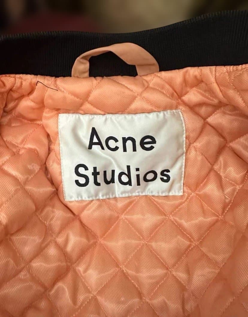 Acne Studios ボンバージャケット MA1 ブラック Mサイズ