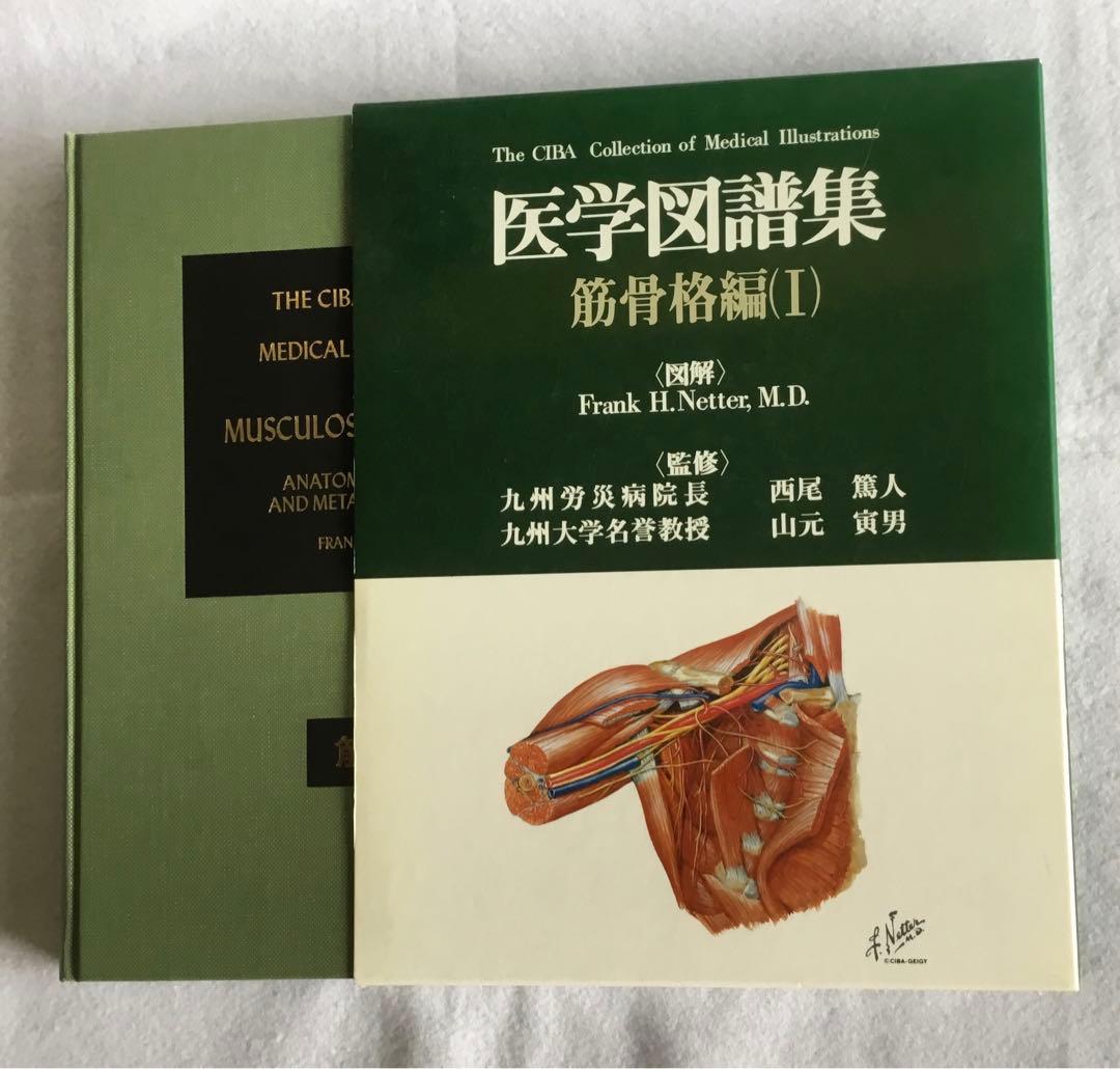 医学図譜集/筋骨格編 Ⅰ・Ⅱ・Ⅲ ３巻セット/箱★書込無し