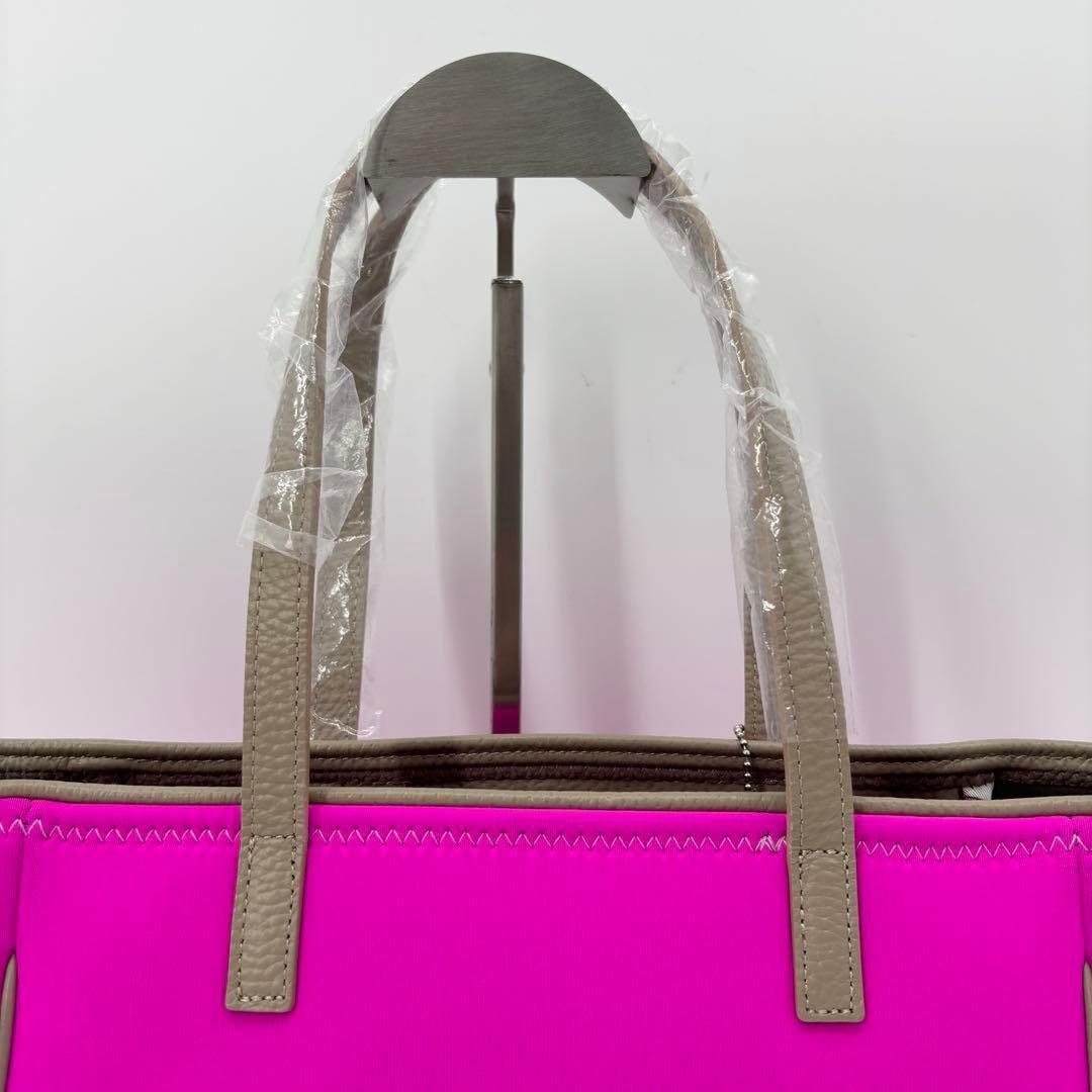 【最終底値】ADMJ マジックライト トリコットダブルトートバッグ ピンク