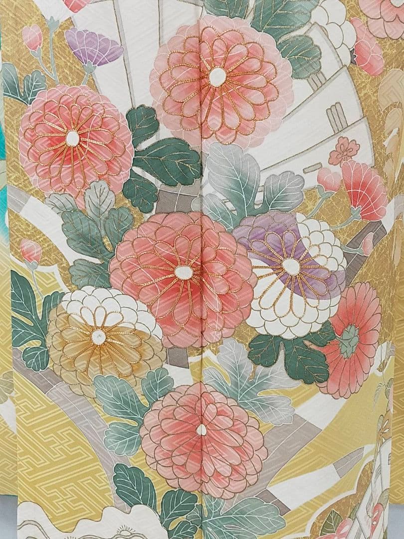 【WA-Modern】★★正絹　京友禅振袖　7点フルセット★★