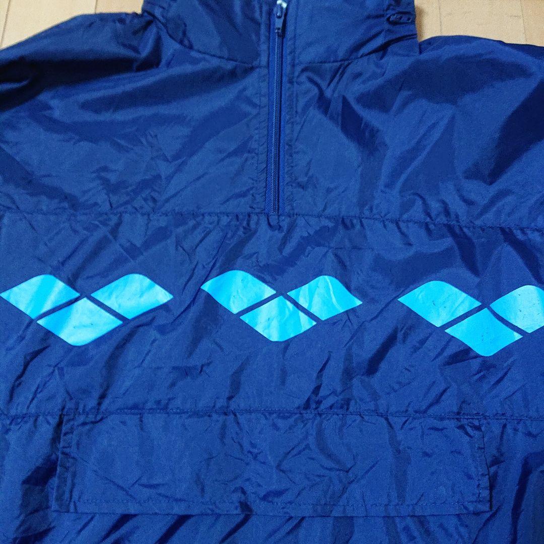 80s ヴィンテージ アリーナ ナイロン プルオーバー パーカー M　アノラック