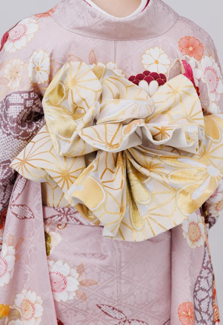 かっちん様 草履バッグ、重ね衿なし【845】【155cm~165cmの方用】