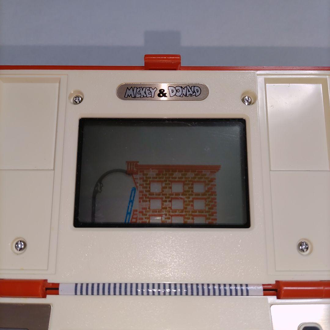 【液もれなし美品】ゲーム＆ウォッチ マルチスクリーン　ミッキー＆ドナルド