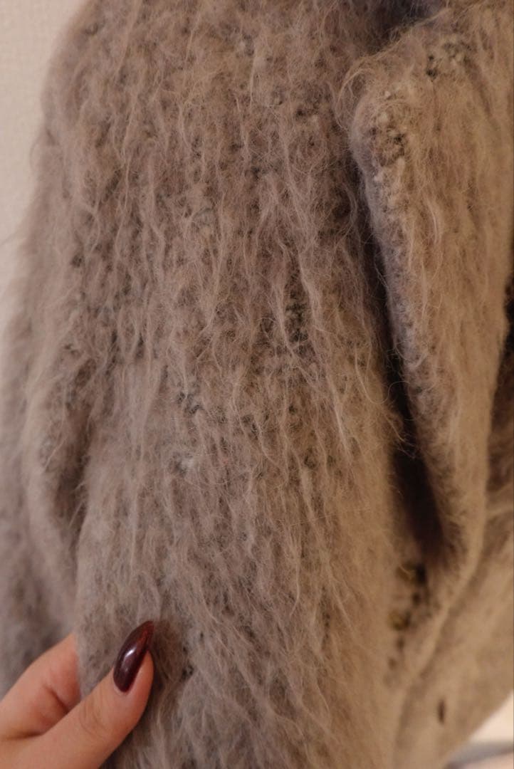 the toe シャギージャケットChamonix shaggy jacket