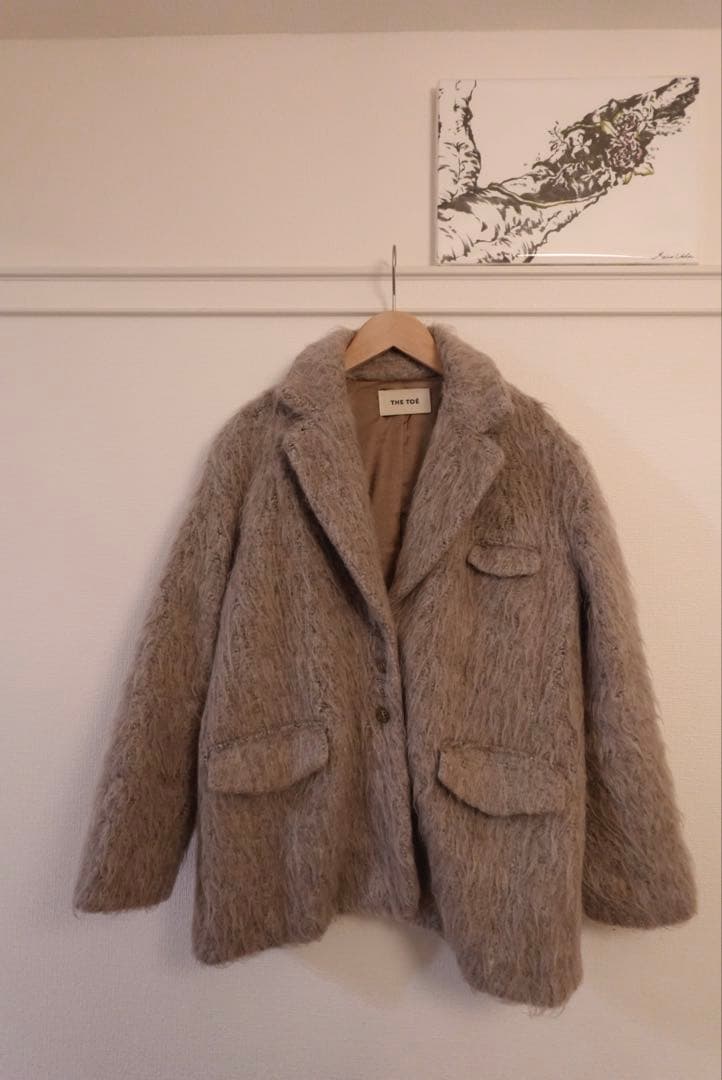 the toe シャギージャケットChamonix shaggy jacket