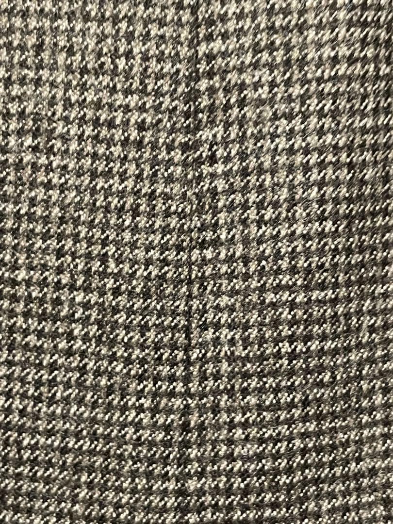 48 リングヂャケット ウール スラックス サイドアジャスター ブラウンチェック