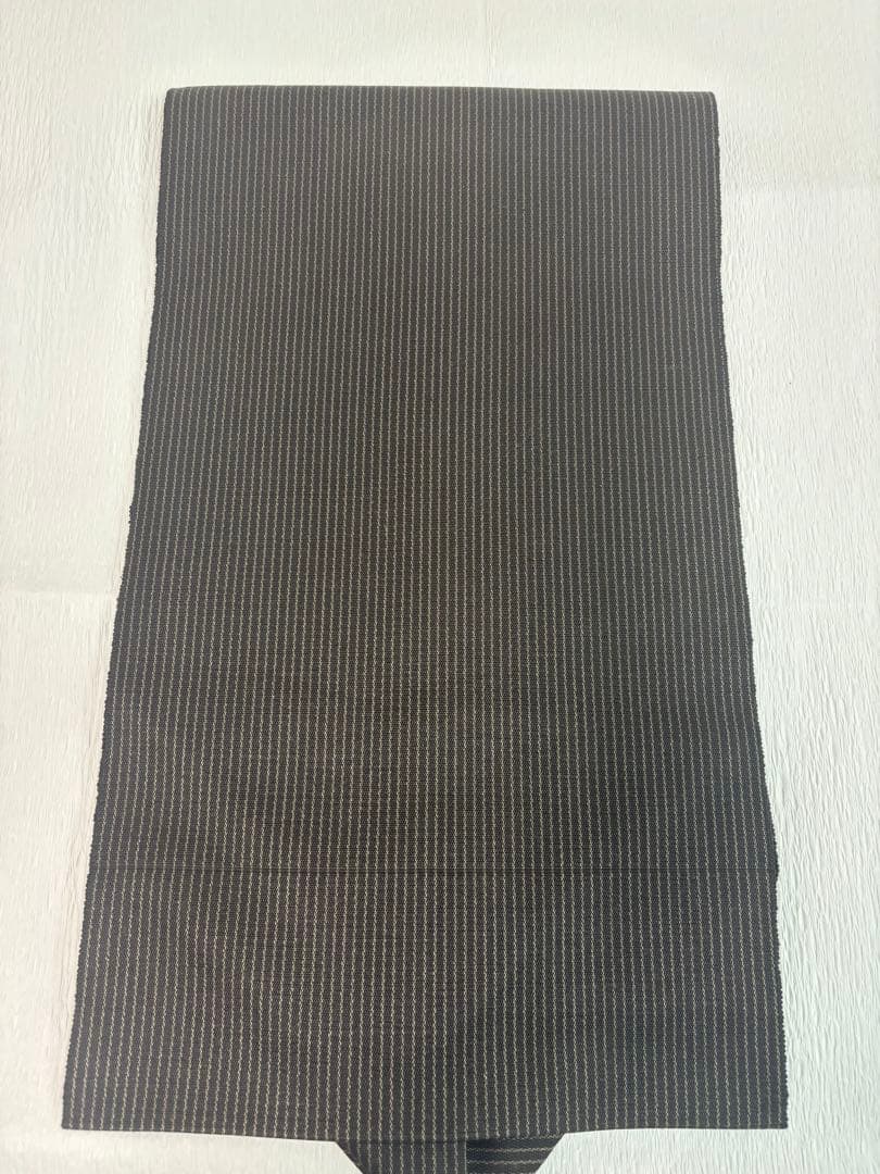 【逸品】黄八丈 八寸名古屋帯 未使用に近い 美品 正絹 手織り 伝統工芸 帯